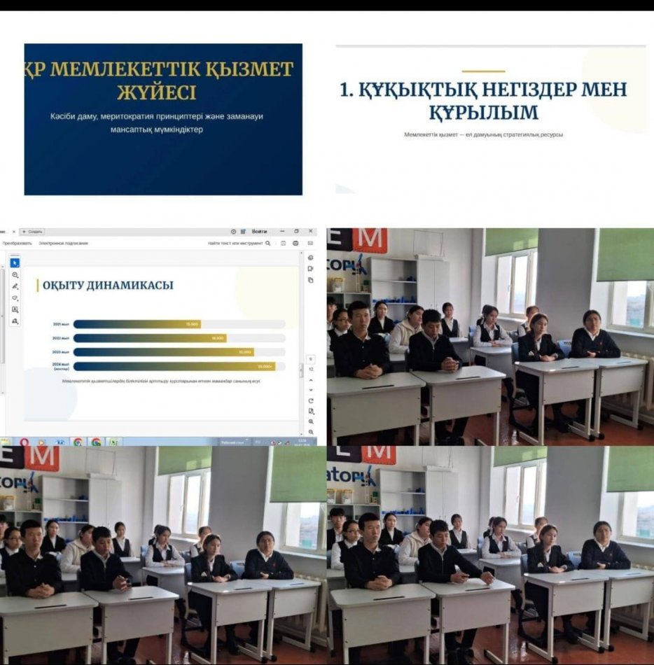 Мемлекеттік қызмет жүйесі және кәсіби даму мүмкіндіктері